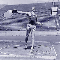 Photo of AL Oerter at KU.